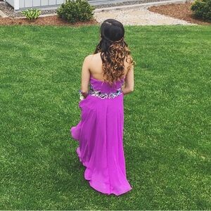 XS Size 4 purple prom dress (2015)